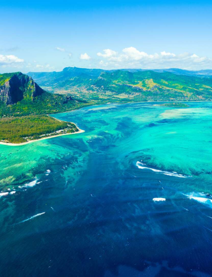 A Seychelles beach